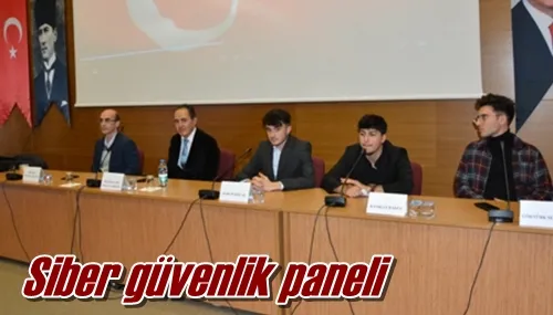 Siber güvenlik paneli