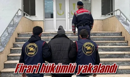 Firari hükümlü yakalandı