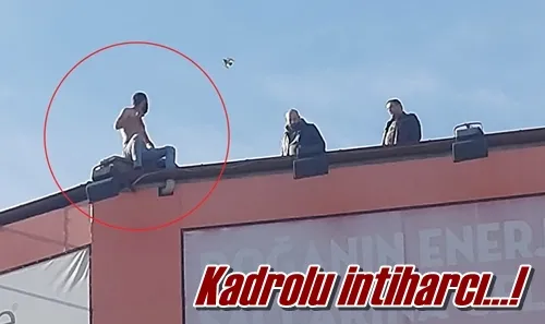 Kadrolu intiharcı…!