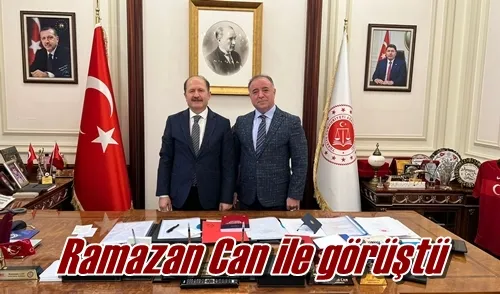 Ramazan Can ile görüştü