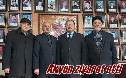 Akyön ziyaret etti