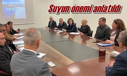 Suyun önemi anlatıldı