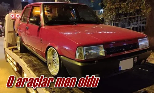 O araçlar men oldu