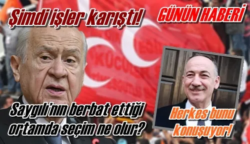 Şimdi işler karıştı!