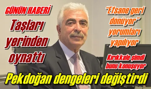  “Efsane geri dönüyor”  yorumları yapılıyor