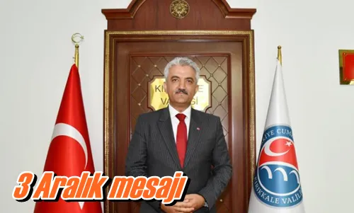 3 Aralık mesajı