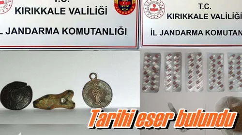 Tarihi eser bulundu