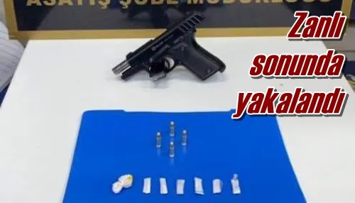Zanlı sonunda yakalandı