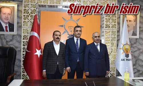 Sürpriz bir isim 