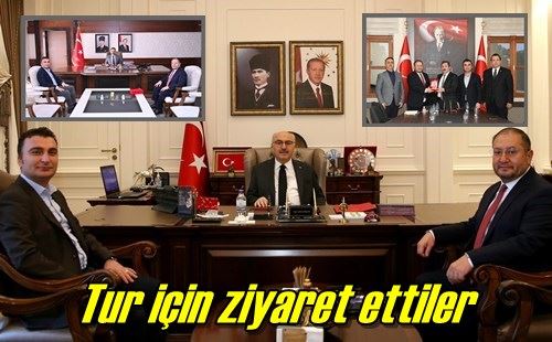 Tur için ziyaret ettiler