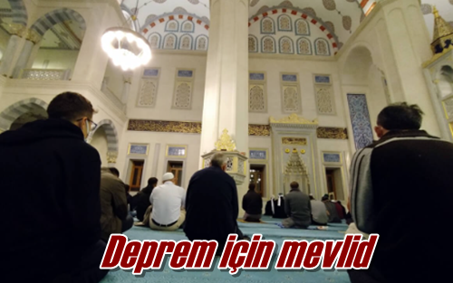 Deprem için mevlid