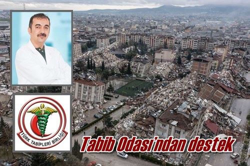 Tabip Odası’ndan destek