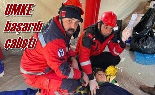 UMKE başarılı çalıştı