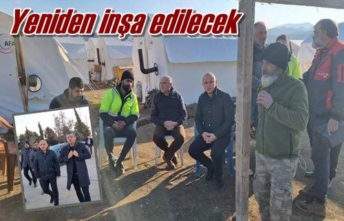 Yeniden inşa edilecek