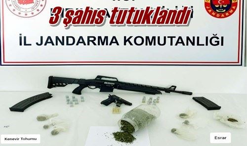 3 şahıs tutuklandı