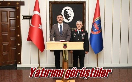 Yatırımı görüştüler