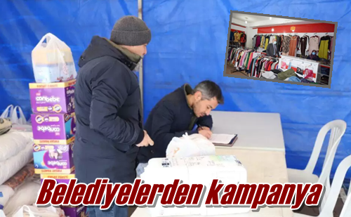 Belediyelerden kampanya