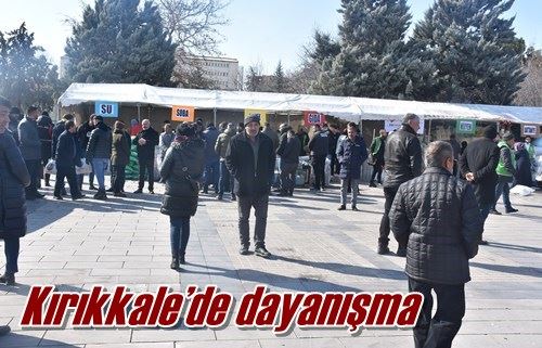 Kırıkkale’de dayanışma