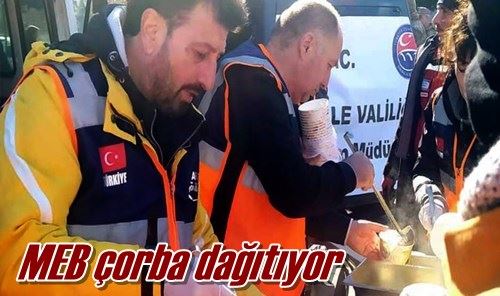 MEB çorba dağıtıyor