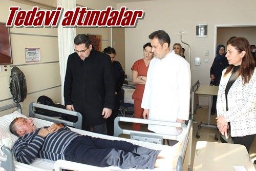 Tedavi altındalar