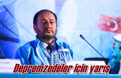 Depremzedeler için yarış