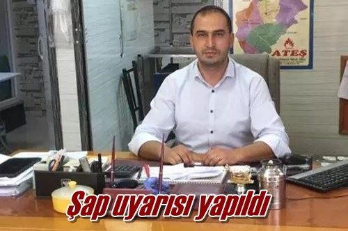 Şap uyarısı yapıldı