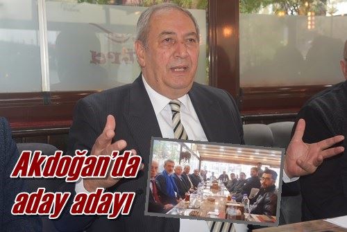 Akdoğan’da aday adayı