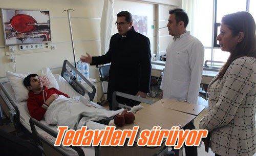 Tedavileri sürüyor