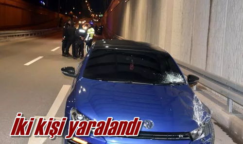 İki kişi yaralandı