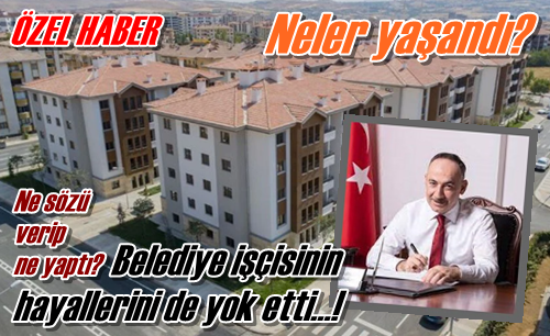 Personelin hayallerini de yıktı!