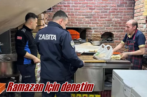 Ramazan için denetim