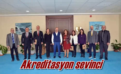 Akreditasyon sevinci