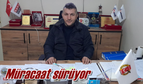 Müracaat sürüyor