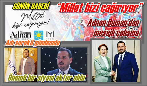 “Millet bizi çağırıyor”