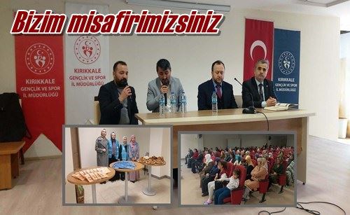 Bizim misafirimizsiniz