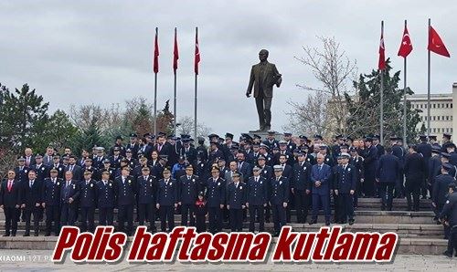 Polis haftasına kutlama