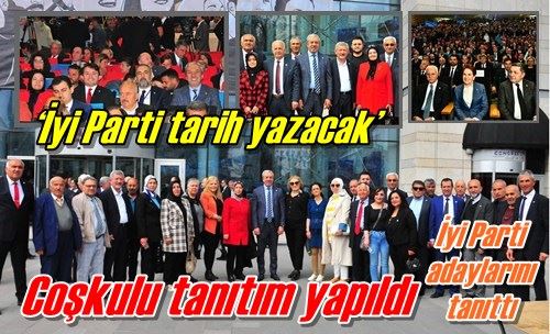 Coşkulu tanıtım yapıldı