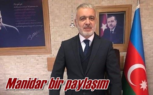 Manidar bir paylaşım