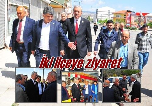 İki ilçeye ziyaret