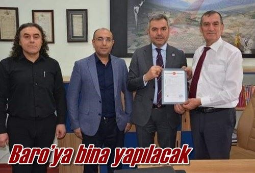 Baro’ya bina yapılacak