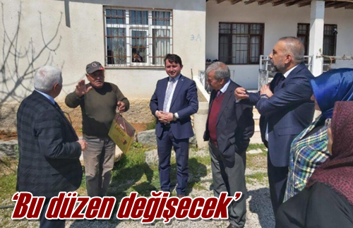 ‘Bu düzen değişecek’