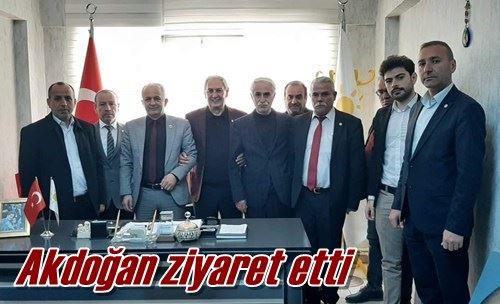 Akdoğan ziyaret etti