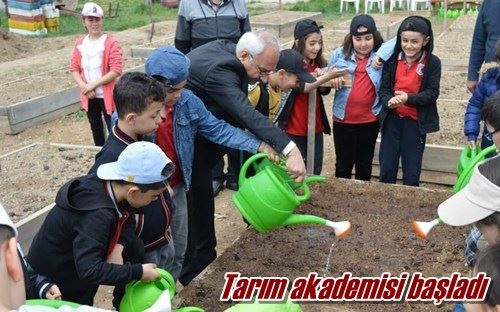 Tarım akademisi başladı