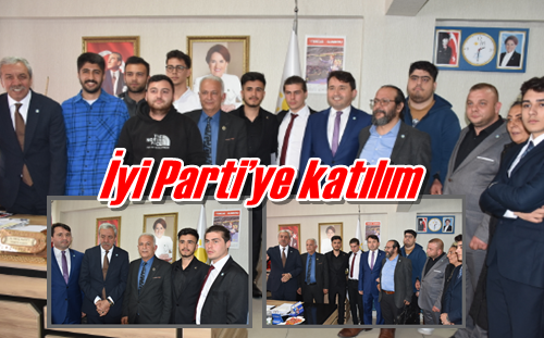 İyi Parti’ye katılım