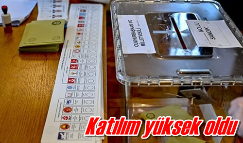 Katılım yüksek oldu