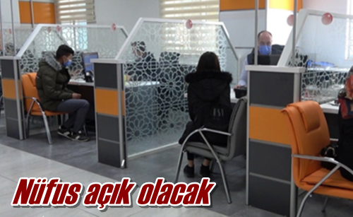Nüfus açık olacak
