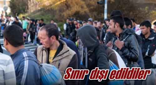 Sınır dışı edildiler