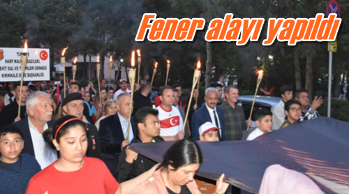 Fener alayı yapıldı