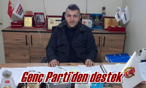 Genç Parti’den destek