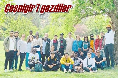 Çeşnigir’i gezdiler